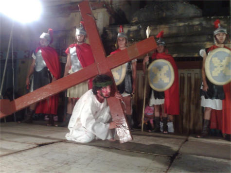 Encenação da Sexta Feira da Paixão de Cristo - Teatro Amador Brazopolense